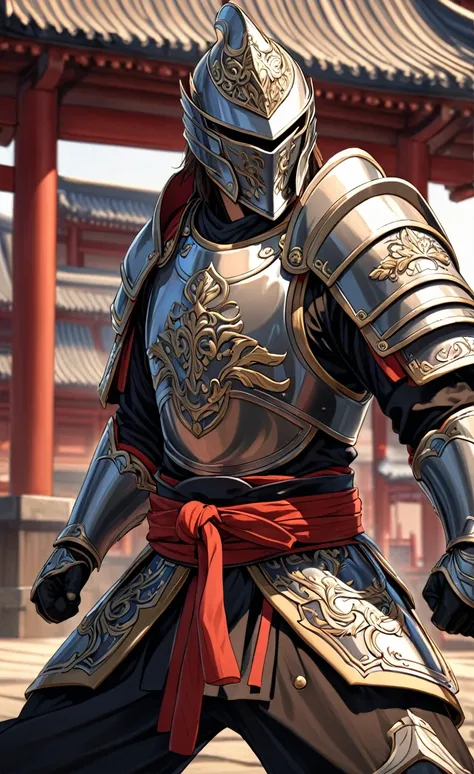 HD, ULTRA DETAILED, ARMOR, martial artist 