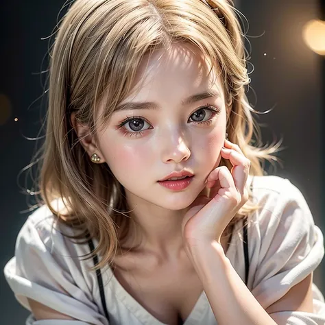 (Extremely Detailed ((Personification as a 12yo KAWAII girl of  (" grace  Kelly "))) with Characteristics Items), High-level, 8K Masterpiece TopQuality Ultra-detailed CG, Absurd detailed wallpaper, PerfectLighting, aesthetic LifeLike Rendering, MysticSight...