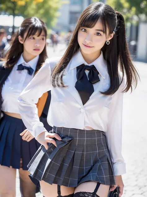 ((Miniskirt national costume:1.2)),((smile)),Confused,RAW Photos,(((The ultimate portrait masterpiece))),((The most beautiful girl in the world:1.55)),1 Otome,12 years old,Japanese,Pretty face,((Silky hair)),(A high ponytail tied with a ribbon:1.4),((Super...