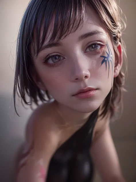 unparalleled masterpiece, ultra realistic 8k CG,masterpiece,pov,(delicate photograph,ultra_detailed,16k,raw photo:1.3),(realistic:1.9,photorealistic:1.9), beautiful detailed eyes,1girl,(((fullbody,Body painting))),angle,cute,e-cup chests,