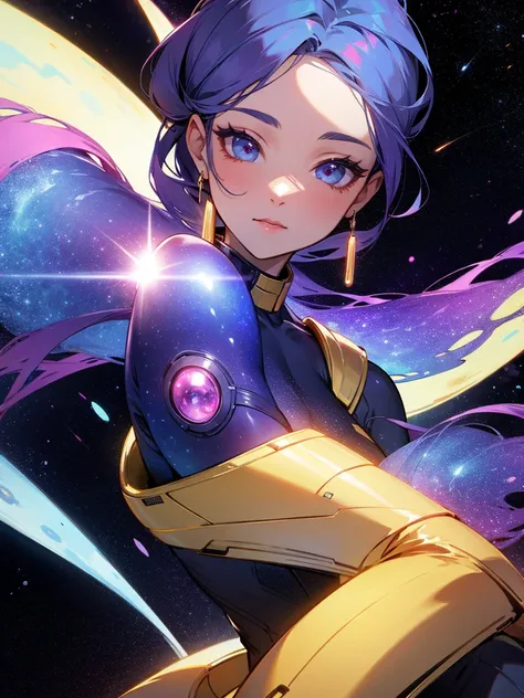 Beautiful galaxy woman 