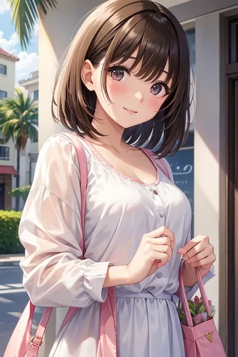 Nene Kasaki々、Shiny brown hair, short hair, Beautiful brown eyes、smile、Sparkling eyes, (fine grain)、Very fine eye、Highly detailed face, Highly detailed eyes,


(masterpiece:1.3, Highest quality, Ultra-high resolution, Super detailed), 

Create another scene...