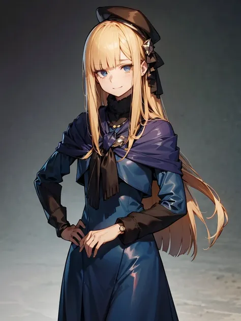 Reines El-Melloi Archisorte,  1 girl,Highest quality,((Highest quality)),((Tabletop)),((Perfect Face)),1 girl,smile,beauty,((Holographic)), (Desolate desert background) (Beautiful attention to detail: 1.2), (Highly detailed CG Unity 8K wallpapers, masterpi...