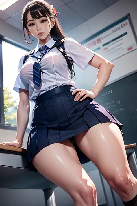 , skirt,school,, high quality,4k,