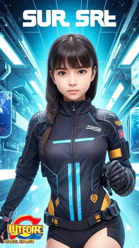 score_9, score_8_up, score_7_up, 1girl, solo, cyber suit