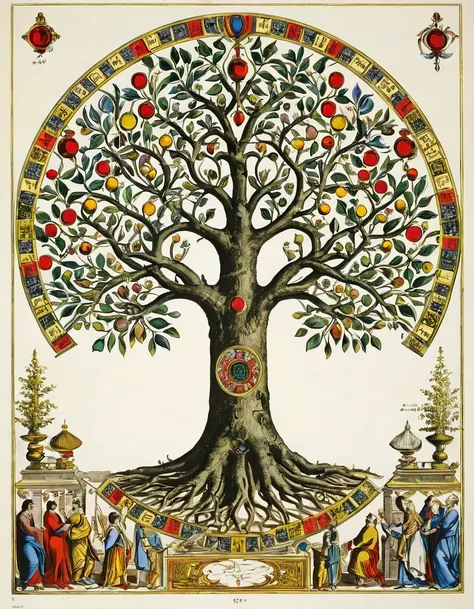 Judaism、Baccarat、A diagram of the tree of life