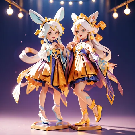 opening ceremony，happy atmosphere tokyo comic con personification（beast ears, human body and beast tail）
toy figures，nendoroid 3...