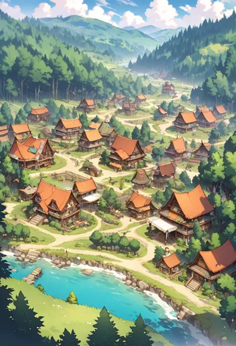 Forest village 