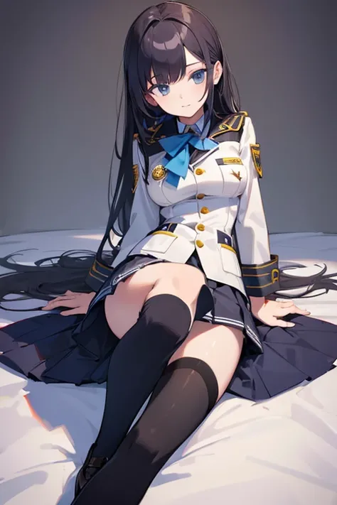 ((Highest quality)), ((masterpiece)), (detailed), One girl, sexy, Knee socks, uniform