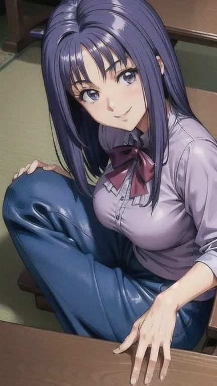 ((masterpiece)),((ayako katagiri)),((katagiri ayako)),((mischievous smile)),anatomically perfect fingers