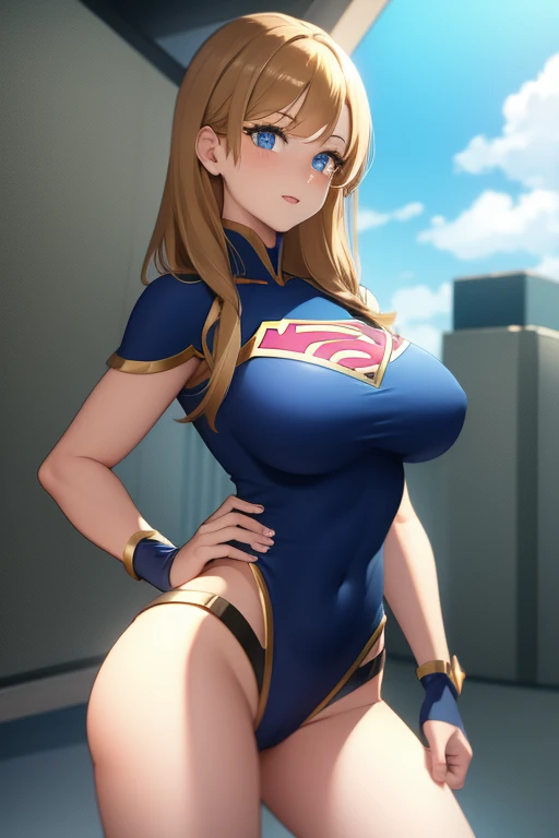 Supergirl,nude,big boobs,paizuri,cum