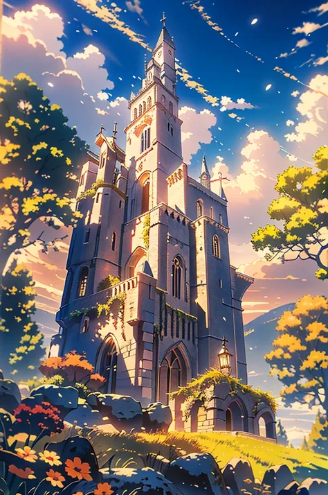 (masterpiece, highest quality, highest quality. official art, beautifully、aesthetic:1.2). stunning matte painting depicting a st...