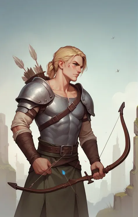 arrow warrior, blonde