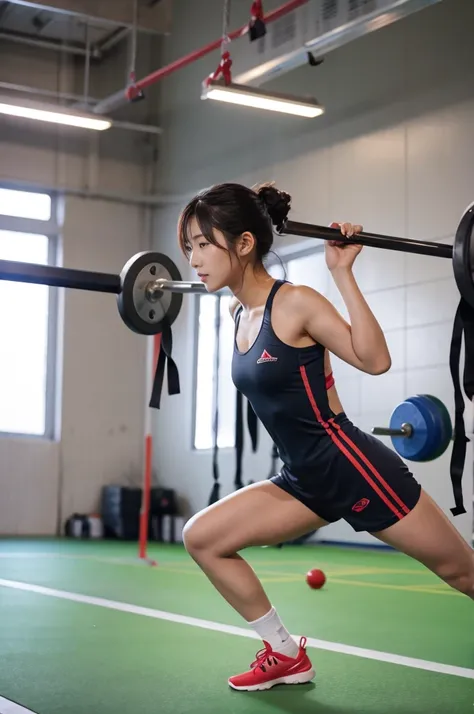 Korean women training