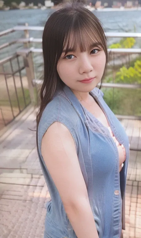 ((Highest quality)), ((masterpiece)), (detailed),13-year-old Chinese Mongolian､Perfect Face, Baby Face、Chubby girl, Chubby Cheeks, Thick arms, mini skirt , Big breasts、Big Ass、Tight clothing, Mature Woman, Thick thighs, Full Vidi View, sneakers, Brightly c...