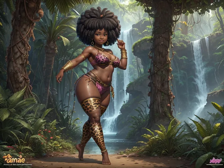 HD, dark skinned, young female, age 18, humanoid, honey, black afro hair, Jackie Parris, ((((Jackie Parris)))), full body cgsociety, 3d character art, full character body, detailed full body concept, stylized character, erotica, ((young girl, 1girl, age 18...