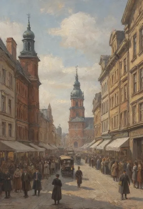 imagine the city of Zdunska-Wola (Lodz), Poland, in the year 1894