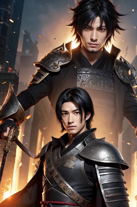 good looking　male　Black Hair　Sengoku Warlords