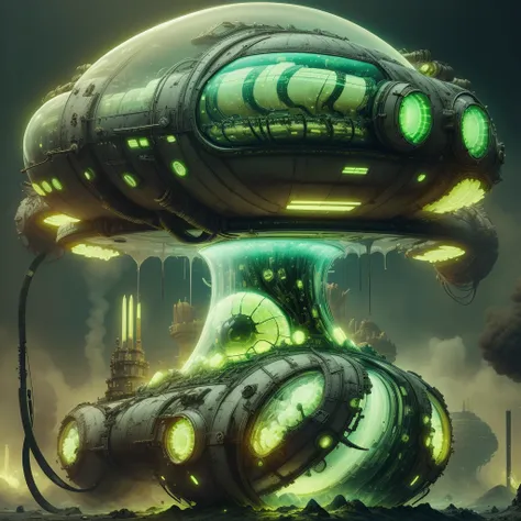 uraniumtech ,lamprey, radiation, transparent , scifi,   nuclear  , see-through
(tank:0.6),