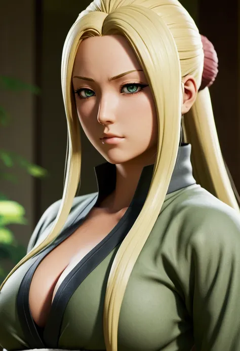 Tsunade senju from Naruto blonde hair beauty best ultra detail 8k, full body, sexi , masterpiece, clothes