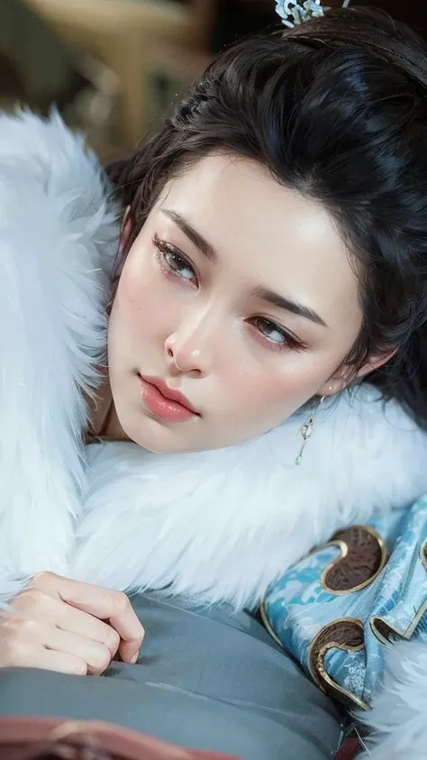 wuxia, Chinese clothes, hourglass figure, large breasts, big hips, masterpiece, best quality, ultra detailed, realistic