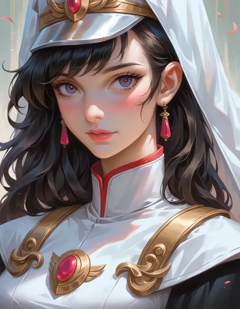 a close up of a woman in a costume on sexy painting of gal gadot, extremely detailed artgerm, trending artgerm, as seen on artgerm, artgerm style, artgerm comic, artist artgerm i and wlop, artgerm detailed, artgerm and wlop, artgerm colorful!!!, stephen la...