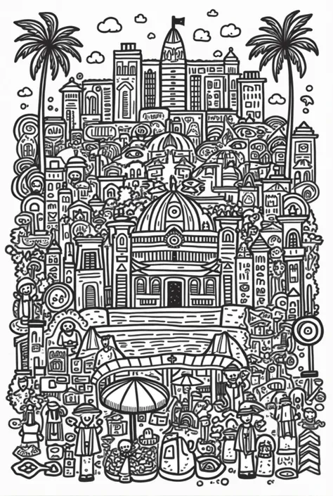 Doodle bout chennai for beginners cool doodle black and white more doodles about chennai every single thing about chennai