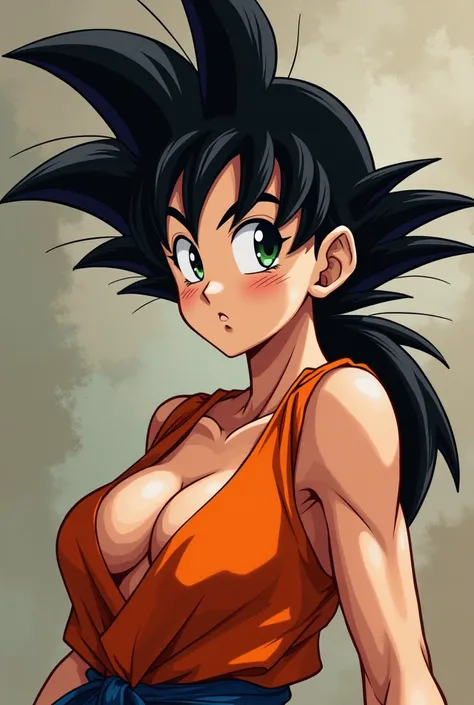 Goku woman with big tits naked