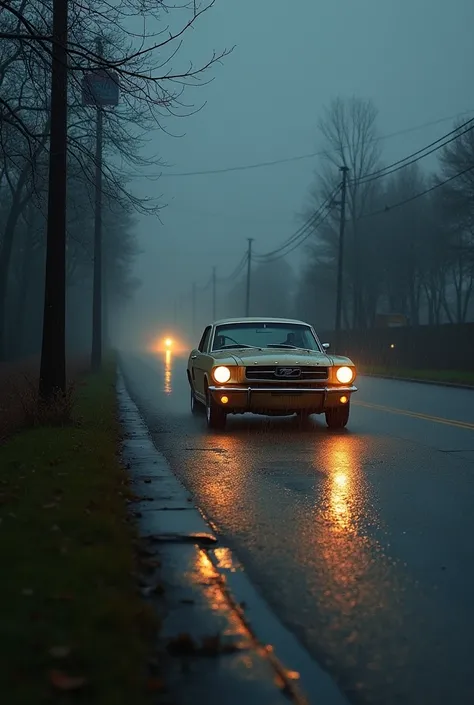 Beuldor Car in the rain