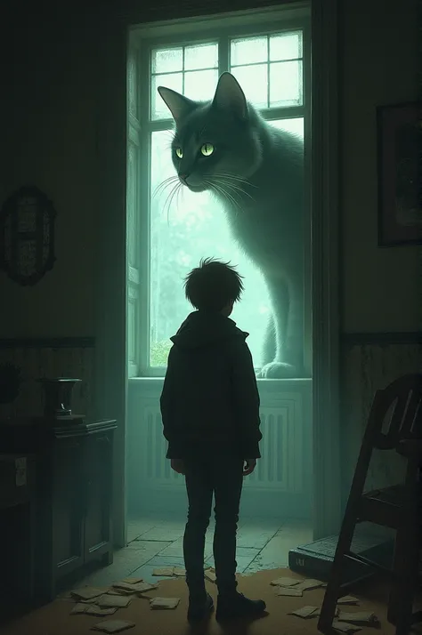 What if Aryans family had some connection to the  or the house? Write a story where Aryan discovers a forgotten memory related to the cat and the house.