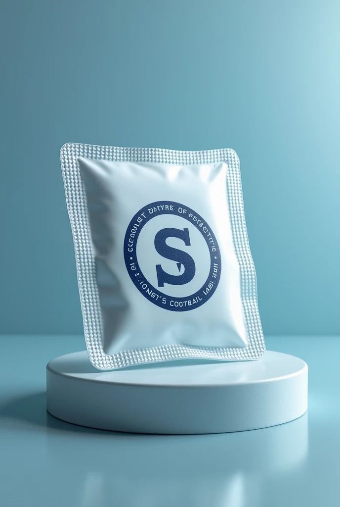 A condom with the insignia of the club&#39;s football team "Scientist"