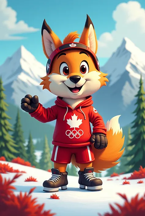 Canada Olympic Mascot 
