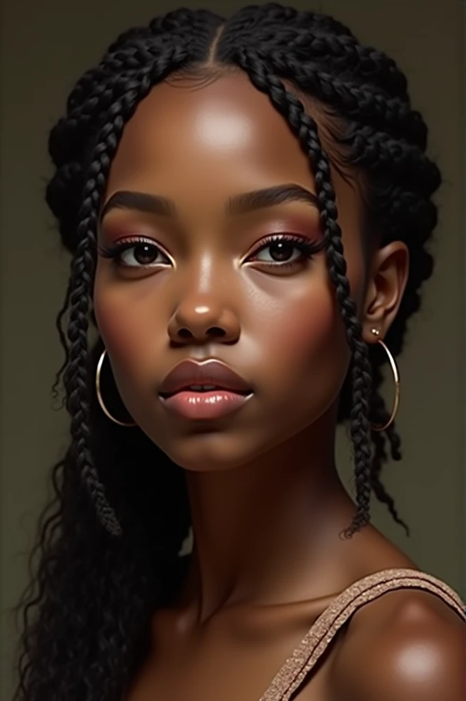 ((best quality)), ((masterpiece)), (detailed), perfect face habesha girl