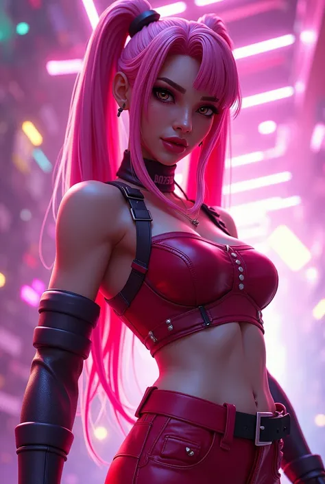 a beautiful female fortnite skin blackpink