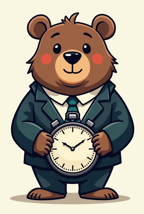 Logo of a bear selling minutes.