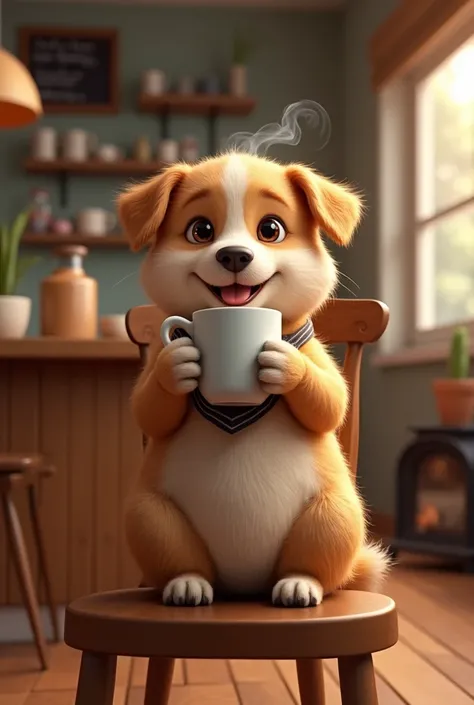 Coffee dog