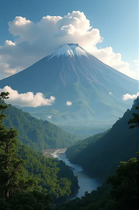 Early formation of mt. Pinatubo