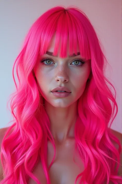 pink  hair