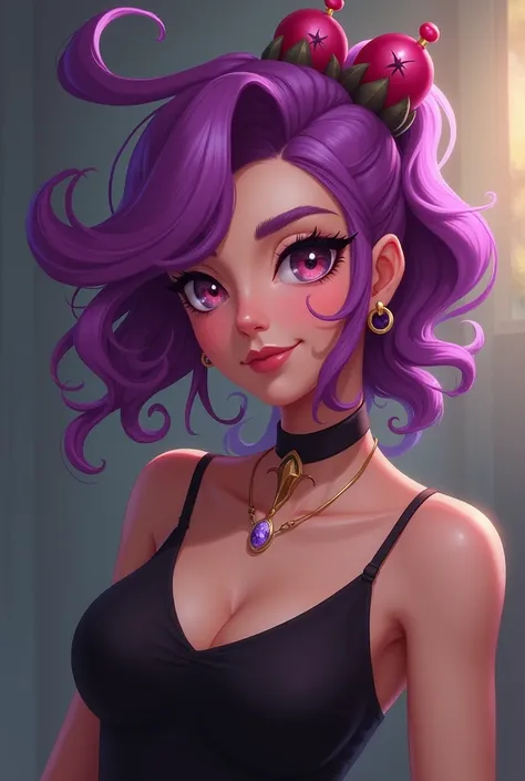 I would like the character of Zoe from League of Legends to create an expression for an icon or some fun things
