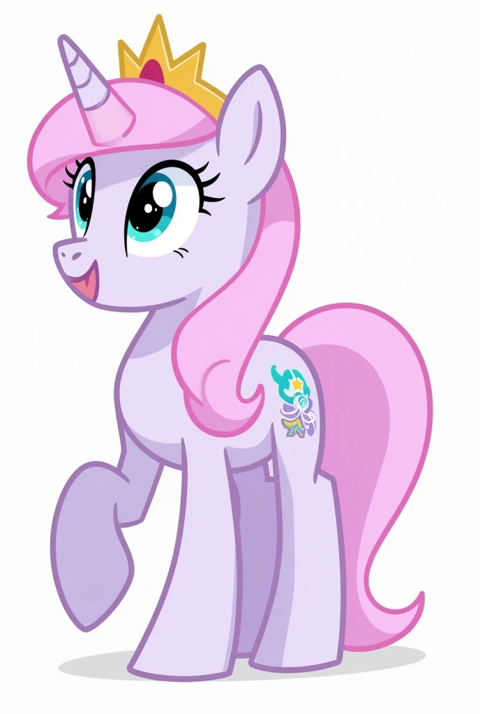 mlp, 2d, base, base pony, vector line, beautiful, character reference, Color palette, long straight hair, Princess Moon body, princess moon tail, Whole body,