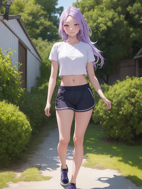 (extremely detailed CG unity 8k wallpaper),(masterpiece),(best quality),(ultra-detailed),(best illustration),(best shadow),1girl, solo, purple eyes, looking at viewer, long hair, closed mouth, purple hair, bangs, outdoors, sidelocks, pale skin, no pupils, ...