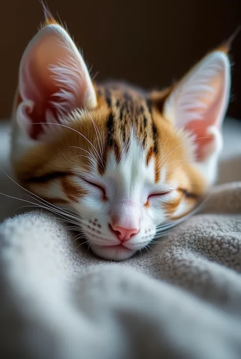 Sleeping kitten