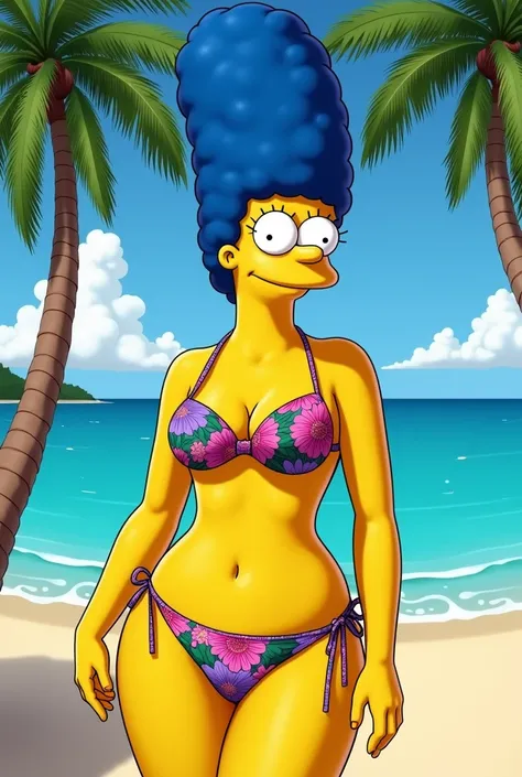 Marge Simpsons en biquini 