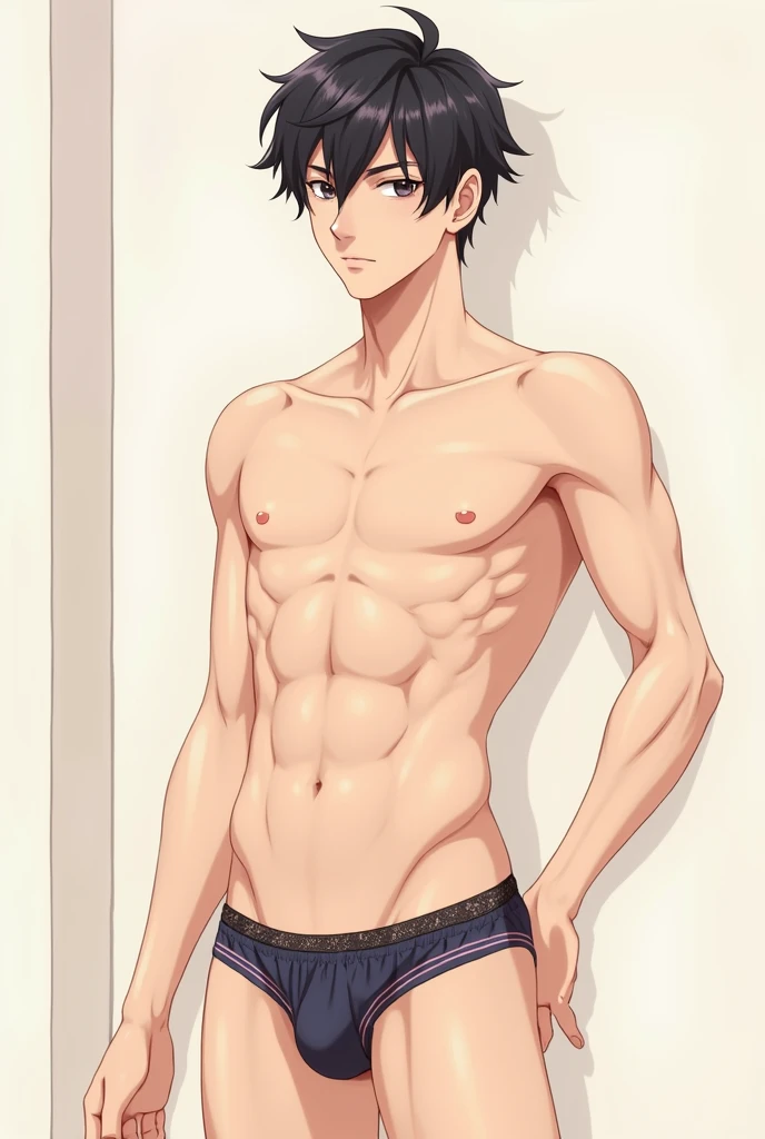 You can generate a guy in underwear Mm but anime style