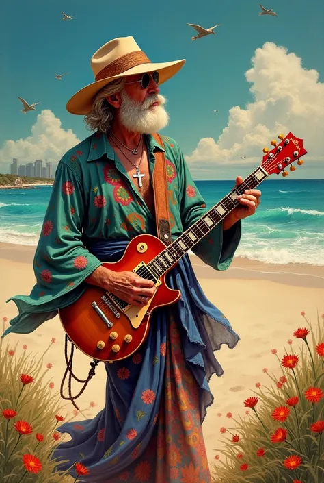 Grateful dead on the beach