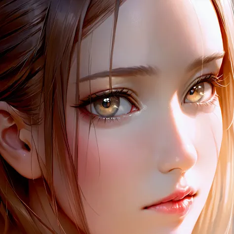 (Highest quality, masterpiece:1.1), (Realistic:1.4), 1 girl, Eyes close-up、Portraiture