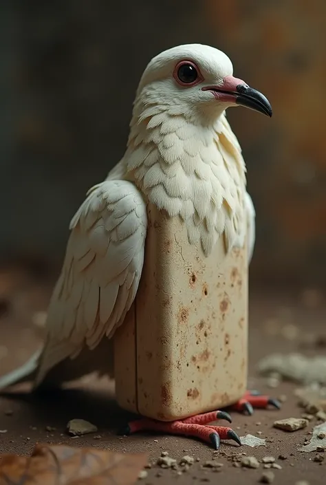 a power bank the size and shape of a flash drive that looks ancient and has cravings of a dove