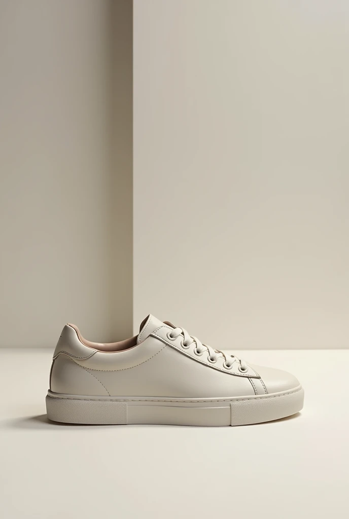 An unbranded sneaker