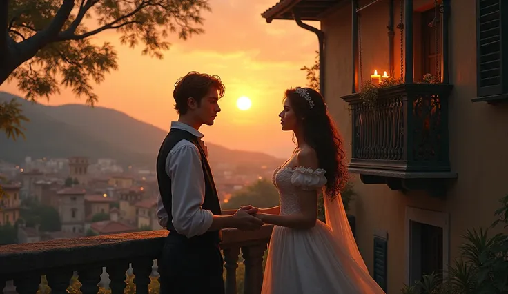 One evening, as the sun dipped below the horizon, Alessandro surprised Isabella with a serenade of his own. He stood beneath her balcony, his voice trembling with emotion as he recited a poem he had written just for her: