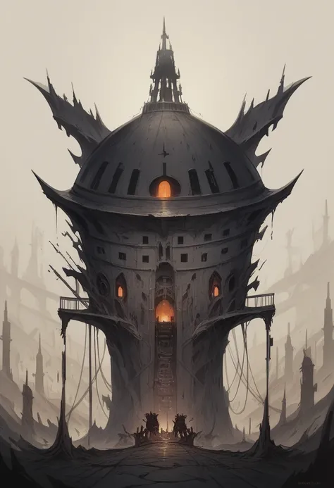 The Black Tower, no original, The Dark Tower, is a literary series by American writer Stephen King. Mixing high fantasy, Western, science fiction and horror in a narrative that forms a mosaic of contemporary popular culture, the plot follows a "gunslinger"...